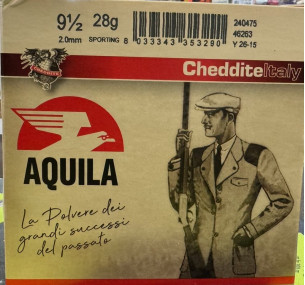 Aquila No.9 1/2 – 12 Gauge – 28g Hunting Cartridge with 1/2 Choke Concentrator 