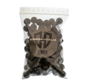 Bile din cauciuc Home Defence Rubberballs Cal. .68 3.4 g 100 buc pentru HDS68 HDX68 SG68
