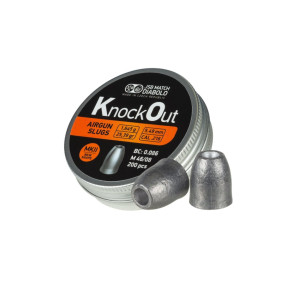 JSB KO Slug MKII .216 (5.5 mm) – 200 бр / 1.650 g (25.46 gr) – Ново поколение слъгове за PCP JSB KO Slug MKII .216 (5.5 mm) – 200 бр / 1.650 g (25.46 gr) – Ново поколение слъгове за PCP
