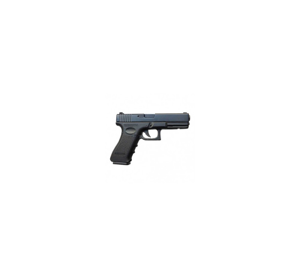 Еърсофт пистолет HFC HG-185ASB-C Half Metal 6mm, Blowback, Green Gas, 25 заряда