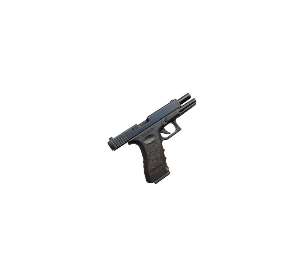 Еърсофт пистолет HFC HG-185ASB-C Half Metal 6mm, Blowback, Green Gas, 25 заряда