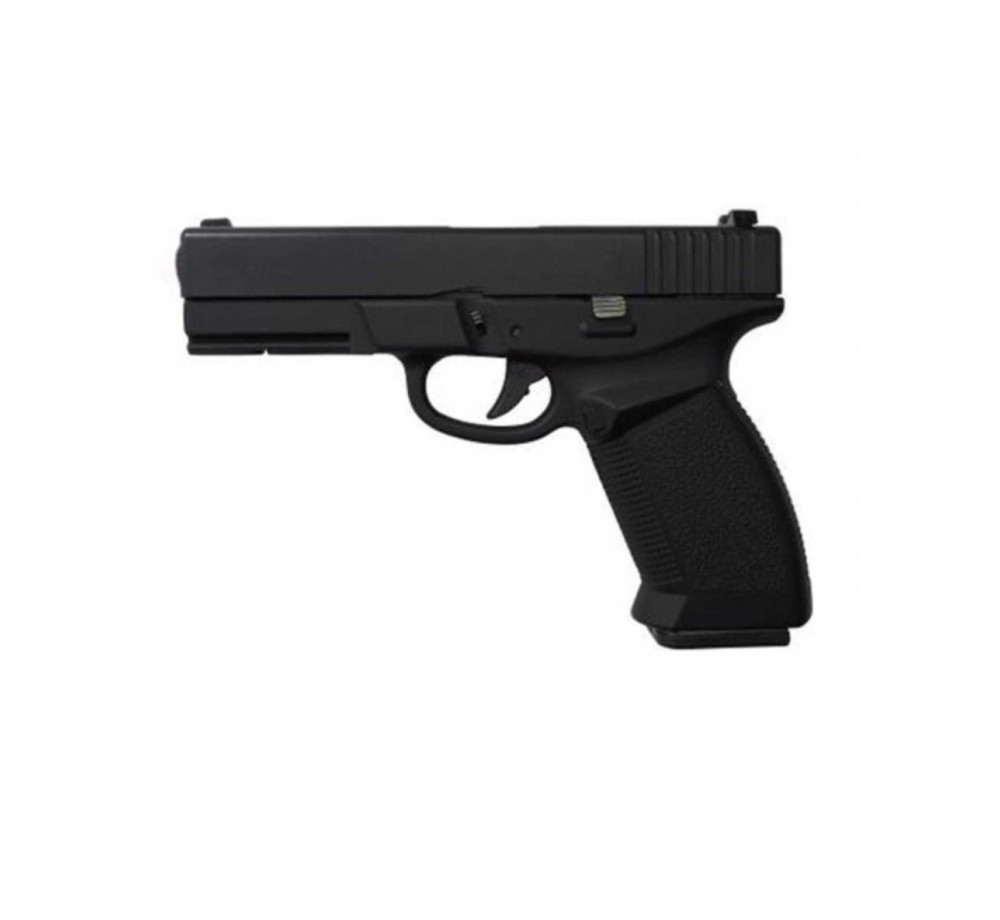 Еърсофт пистолет HFC HG-189B-C 6mm Metal – Зелен газ, Blowback, 25 заряда