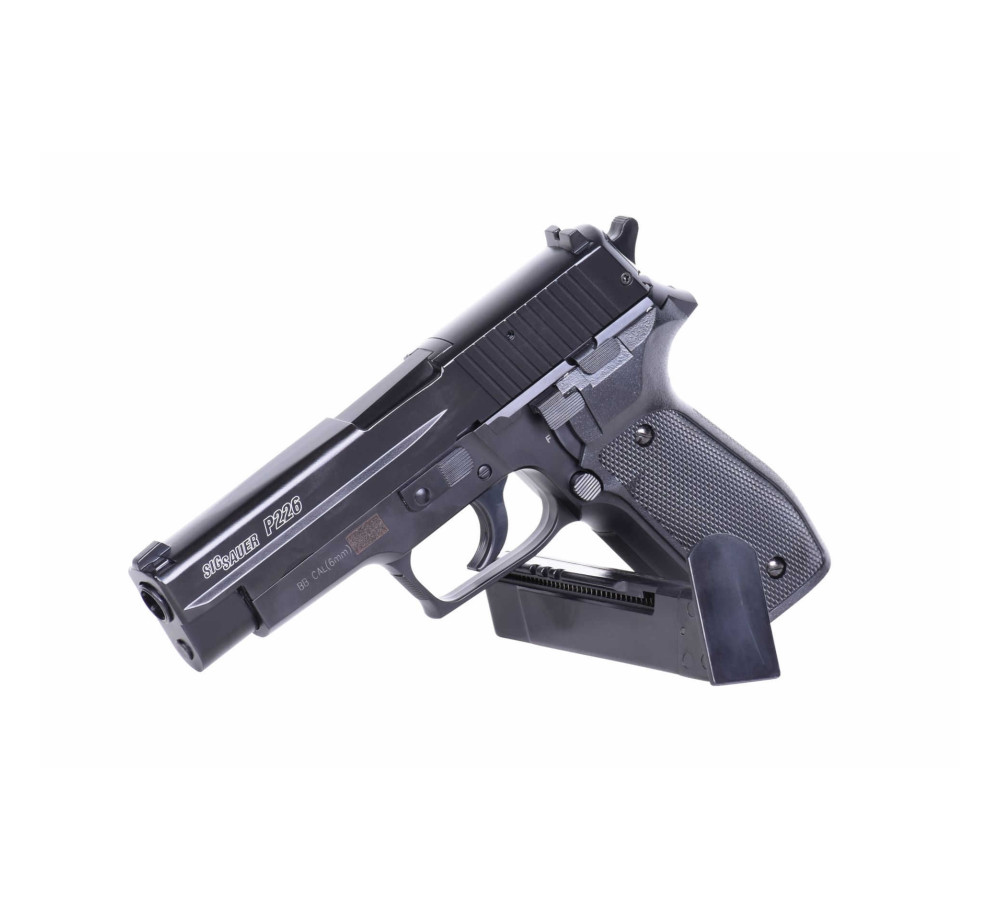 Еърсофт пистолет Sig Sauer P226 6mm Spring – 12 заряда, метален плъзгач, 0.5J