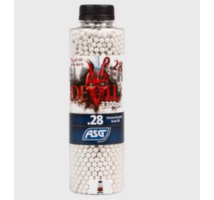 Airsoft BBs ASG Blaster Devil 0.28g – 3300 Rounds 6mm 
