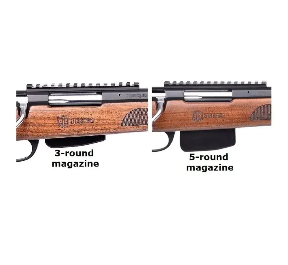 Карабина ATA Turqua II 30-06 51 см (20”) – регулируем орехов приклад, мерници и резба M14×1