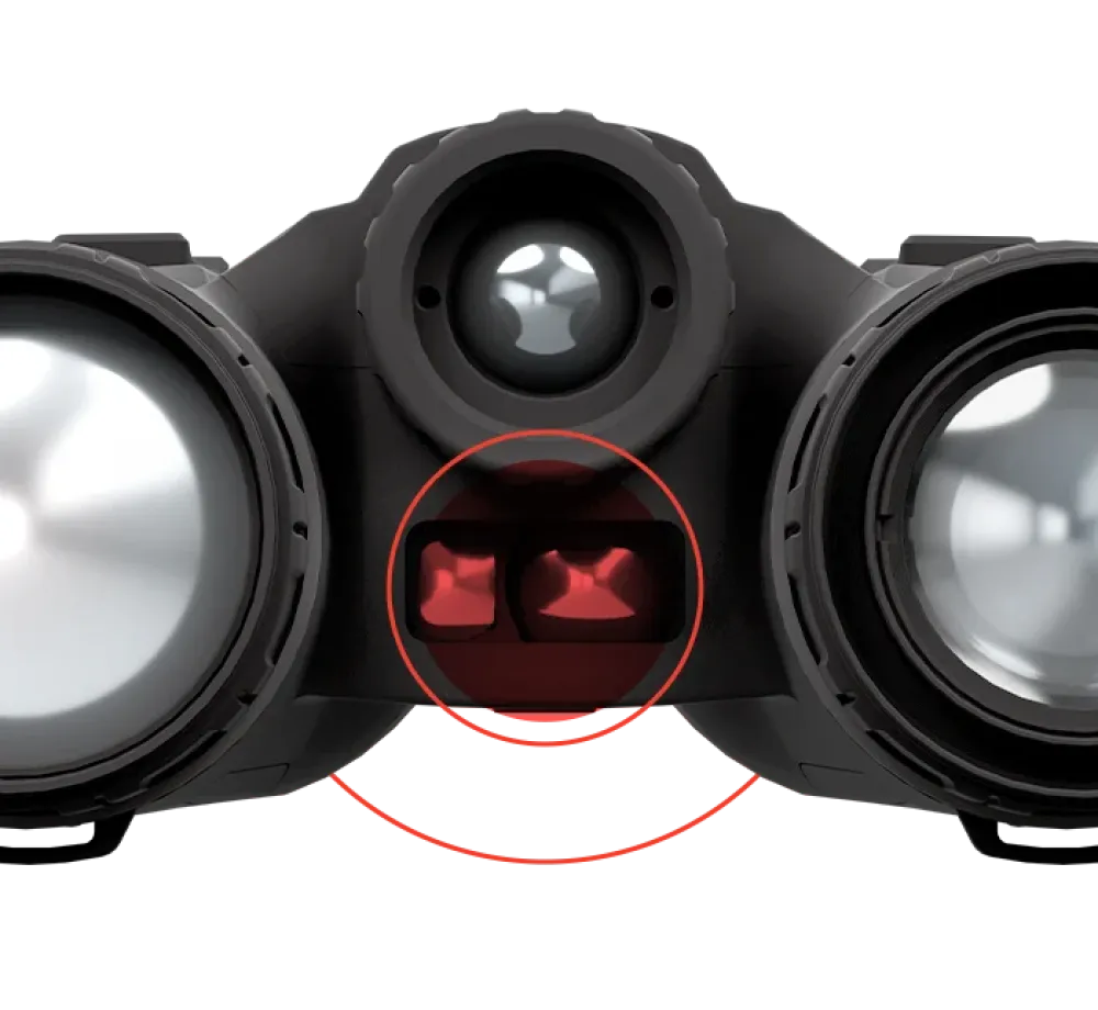 Мултиспектрален бинокъл ATN BinoX 6 Dual 256x192 6-48x