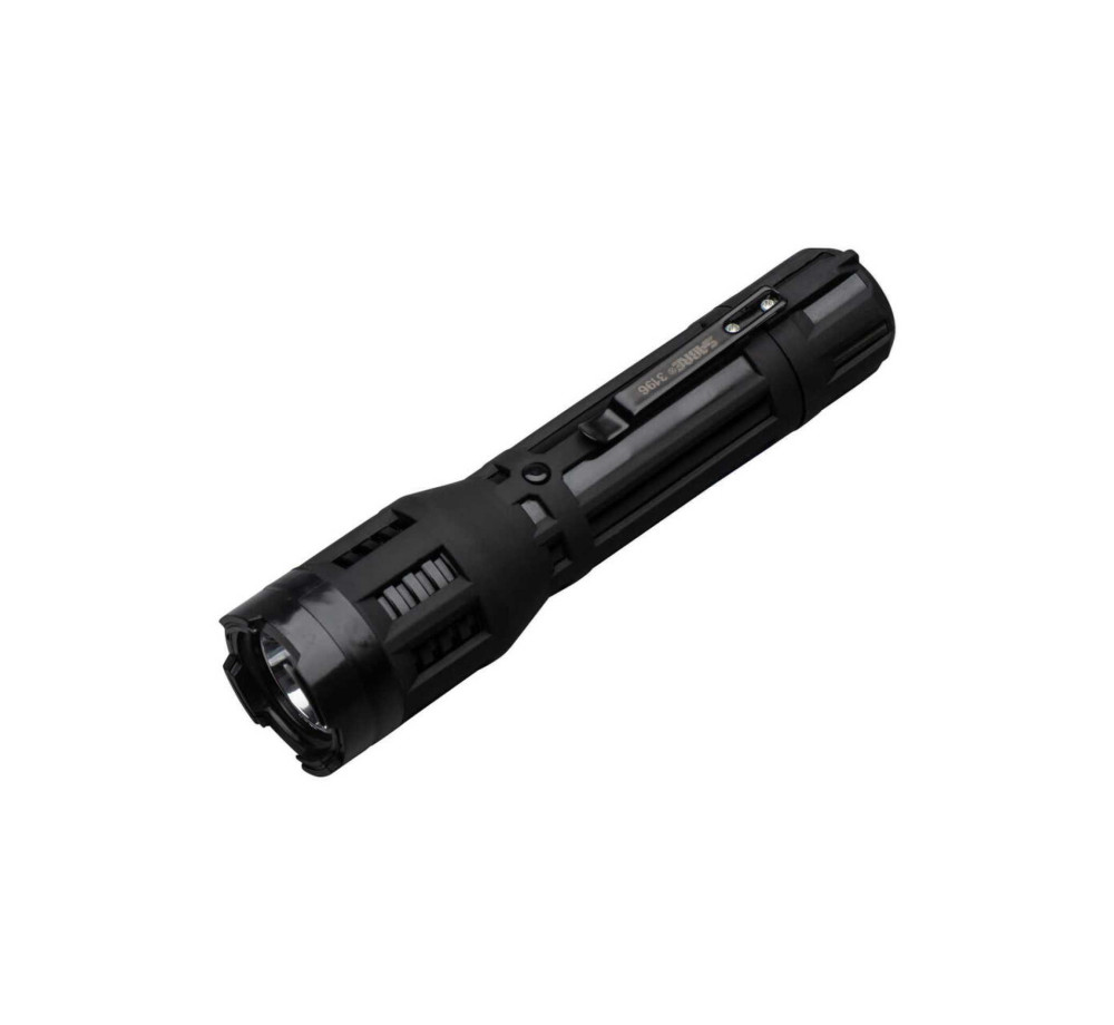 Електрошок с фенер Sabre Stun Gun – 1,820 µC заряд, LED 120 лумена, тактически корпус