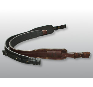 Кожен бърз ремък за пушка Joralti – естествена кожа бланк, луксозно изпълнение 