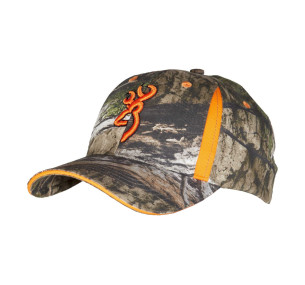 Șapcă Browning Cap Center Modna camuflaj cu detalii portocalii