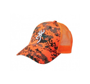 Шапка Browning Digi Blaze Orange сигнална с дигитален камуфлаж Шапка Browning Digi Blaze Orange сигнална с дигитален камуфлаж