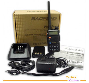 Професионална двубандова радиостанция Baofeng UV-5R 