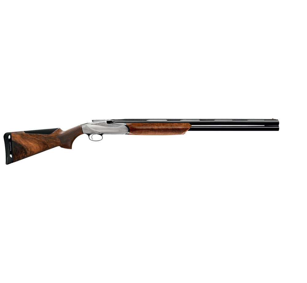 Надцевка Benelli 828 U Silver 12/76 71 cm RH Walnut – Lock Plate, IC/M Надцевка Benelli 828 U Silver 12/76 71 cm RH Walnut – Lock Plate, IC/M