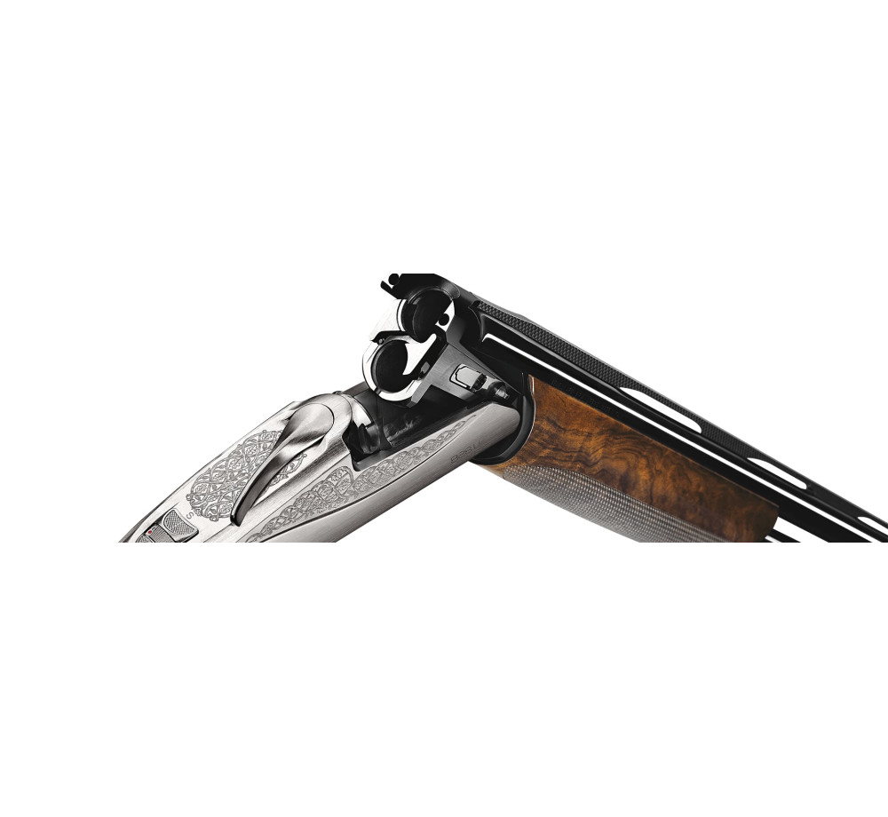 Надцевка Benelli 828 U Silver 12/76 71 cm RH Walnut – Lock Plate, IC/M Надцевка Benelli 828 U Silver 12/76 71 cm RH Walnut – Lock Plate, IC/M
