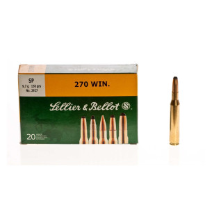 Патрони Sellier&Bellot SP .270Win. 9.7g/150gr 