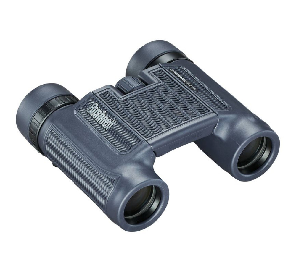 Binoclu Bushnell H2O 10x25 – compact, impermeabil IPX7, prisme BaK-4, roof
