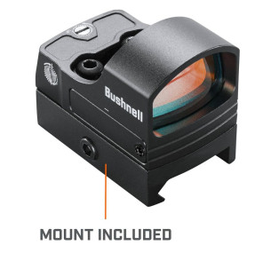 Бързомер Bushnell RXS 100 1x25 4 MOA RXS100 с Weaver монтаж и DeltaPoint Pro съвместимост 