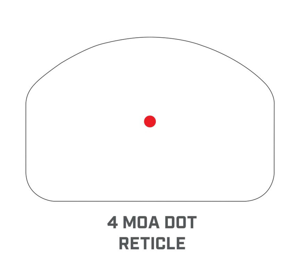 Бързомер Bushnell RXS 100 1x25 4 MOA RXS100 с Weaver монтаж и DeltaPoint Pro съвместимост