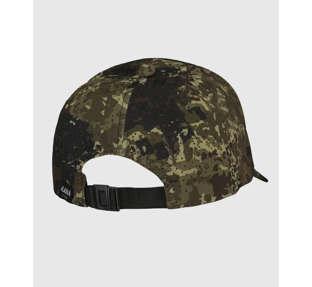 Hunting Cap with Visor Alaska Hunter Pro Blind Tech Forest – Technical Cap, Camouflage, Adjustable, Breathable
