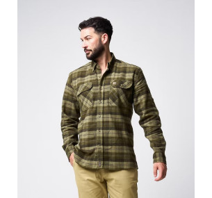 Риза Jack Pyke Bleasdale Heavy Flannel Shirt – карирана памучна риза 