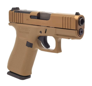 GLOCK 43X Coyote PR MOS-K FS 9x19 Pistol – 15-Round GLOCK 43X Coyote PR MOS-K FS 9x19 Pistol – 15-Round