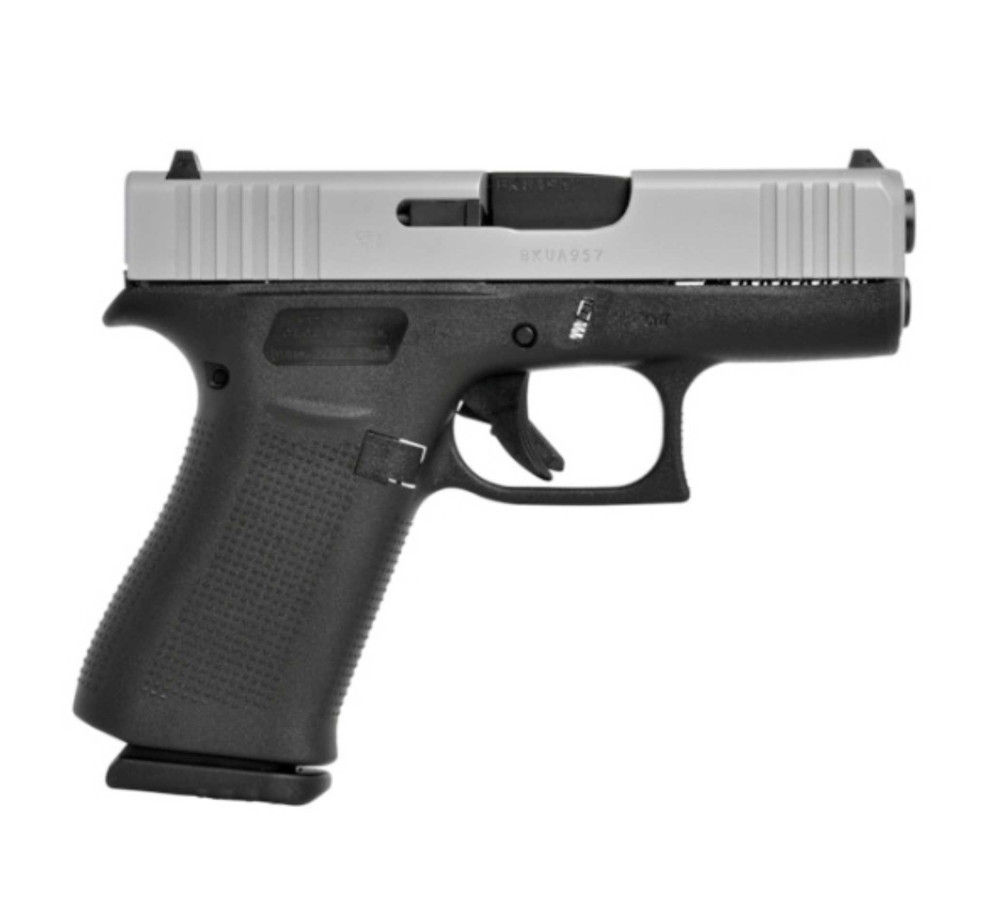 Пистолет Glock 43X Slim Silver Slide SET 9x19