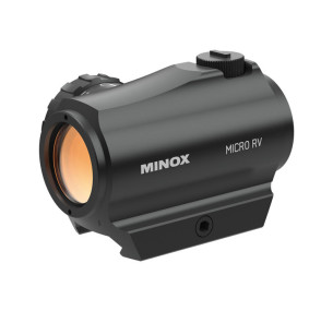 MINOX RV 1 Red Dot Sight 2 MOA with Weaver/Picatinny Mount – Compact, Lightweight & Waterproof 