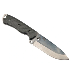 DHUNT D5007 Fixed Blade Knife – Heavy-Duty Stainless Steel Hunting Knife with Micarta Handle 