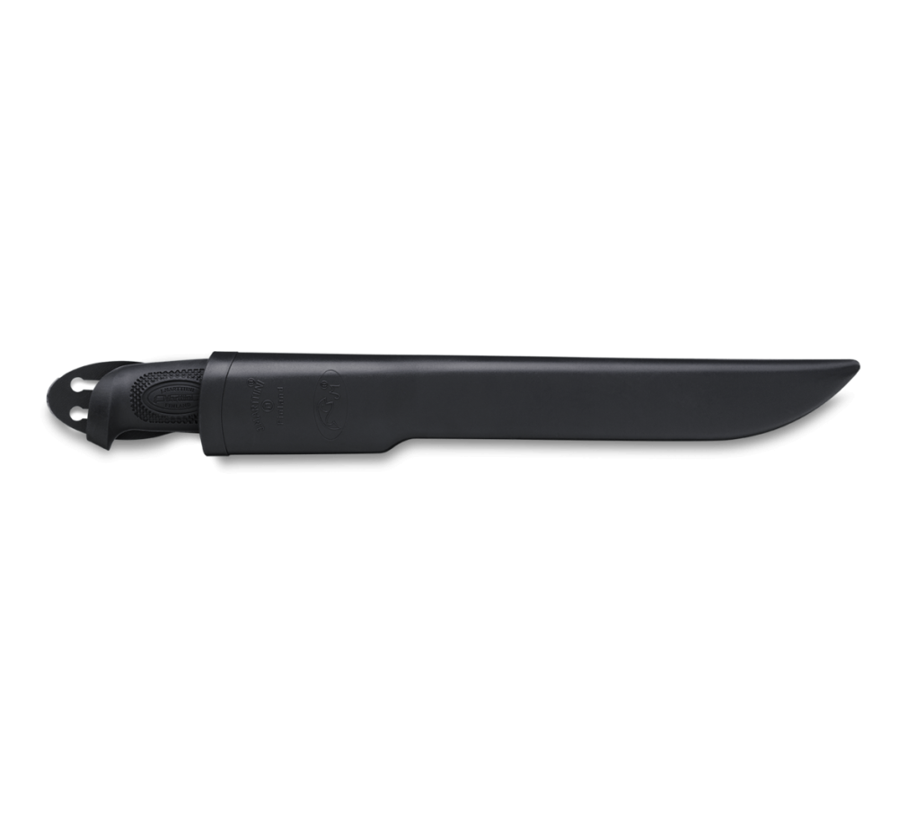 Нож Marttiini Basic Filleting Knife 15 827010, 15 см гъвкаво острие, гумена дръжка, пластмасова кания Нож Marttiini Basic Filleting Knife 15 827010, 15 см гъвкаво острие, гумена дръжка, пластмасова кания
