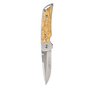Cuțit pliabil Marttiini MFK Curly Birch 915111, oțel inoxidabil japonez, mesteacăn creț, liner lock