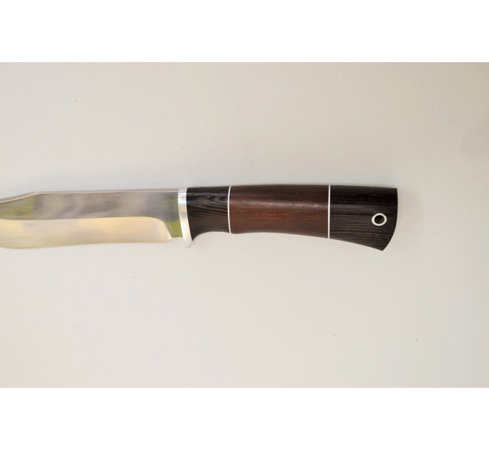Berkut Knife – 95X18 steel blade, wenge/hornbeam handle, leather sheath Berkut Knife – 95X18 steel blade, wenge/hornbeam handle, leather sheath