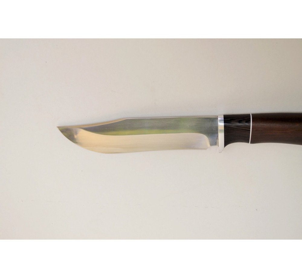 Berkut Knife – 95X18 steel blade, wenge/hornbeam handle, leather sheath Berkut Knife – 95X18 steel blade, wenge/hornbeam handle, leather sheath