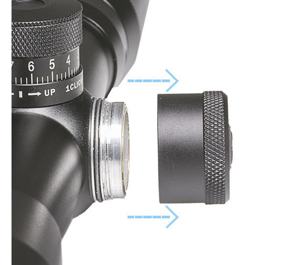 Sightmark Rapid AR 3-12x32 SCR-300 – Tactical Riflescope with Illuminated SCR-300 Reticle and Open Turrets