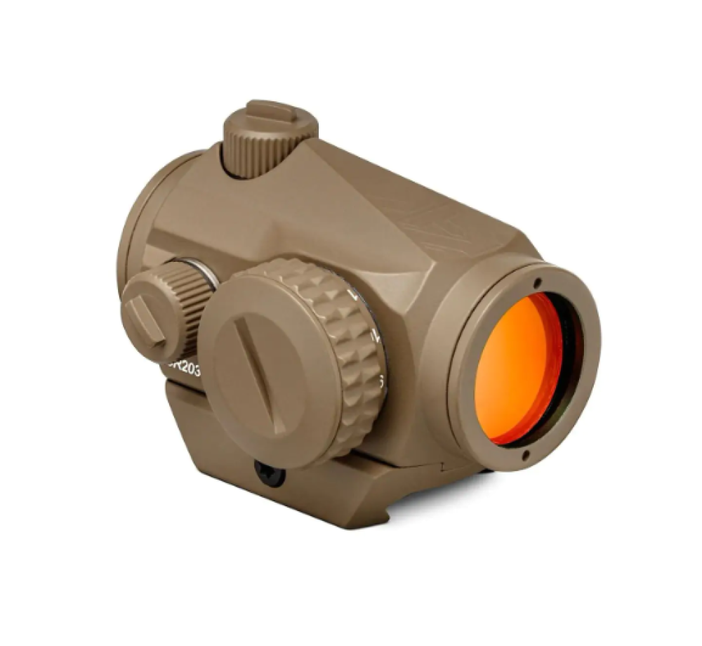 Бързомерец Vortex CROSSFIRE Red Dot Tan CF-RD2-T – Ултралек и Точен Прицел за Лов и Стрелба